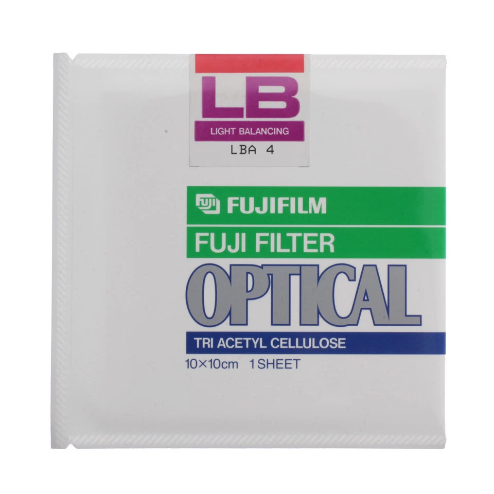 FUJI FUJIFILM PROFESSIONAL GELATIN FILTER 100mm LBA 4 / NEW - Image 1 of 1