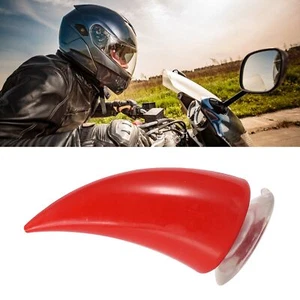 New Motorcycle Helmet Devil Horn & Sucker Decoration Accessories(Red ) - Bild 1 von 10