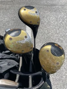Vintage PING EYE 2 Karsten 1, 3 & 5 Wood Set Steel RH Right - Picture 1 of 8