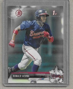 2017 BOWMAN PROSPECTS RONALD ACUNA JR ROOKIE #BP127 NM-MT+ BRAVES - Picture 1 of 2