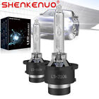 2x D2S 6000K HID Xenon Replacement Low/High Beam Headlight Lamp Bulbs White