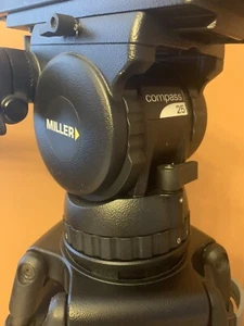 miller compass 25 sprinter II 2-stage carbon tripod ENG system - Picture 1 of 12