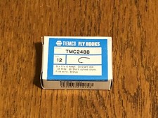 100 Tiemco Nymph Fly Hooks, Tmc 2488 Size 12, Fly Tying