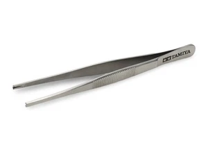 Tamiya High Grade Tweezers Stainless Steel Grip Type Tip (74155) - Picture 1 of 4