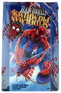 1996 Spider-Man Premium Eternal Evil Trading Cards Factory Sealed Hobby Box NICE - Bild 1 von 10