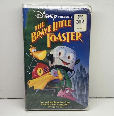 The Brave Little Toaster - New Sealed! VHS Disney 1991 Video Tape Clamshell Rare - Image 1 of 4