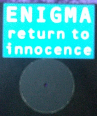 Enigma – Return To Innocence - UK PROMO ONLY 12" 1993 DOWNTEMPO/AMBIENT - Image 1 of 2