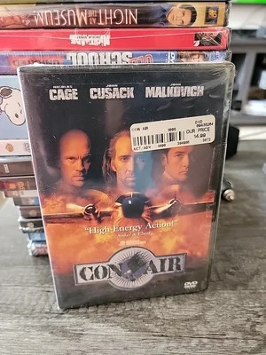 CON AIR - Brand New Sealed DVD / Nicolas Cage, John Cusack, John Malkovich - Image 1 of 4