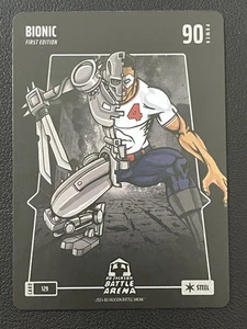 2024 Bo Jackson Battle Arena Carlos Correa Bionic Primera 1ª Edición Acero #129 - Imagen 1 de 2