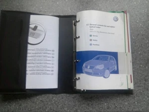 05-09 VOLKSWAGEN POLO OWNERS HANDBOOK MANUAL PACK IN WALLET 2007 - Picture 1 of 11