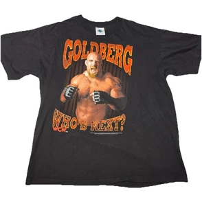 Vintage 90s Goldberg Tee Shirt Men’s XL WCW Champ 1998 Wrestling Who’s Next? - Bild 1 von 6