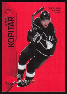 2023-24 SkyBox Metal Universe Precious Metal Gems Red Anze Kopitar /100 Kings - Picture 1 of 2