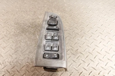 03-06 Silverado *WORN* Very Dark Pewter Front Driver Master Power Window Switch Foto 1 de 4