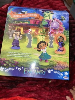 Disney Encanto Madrigal Family Surprises Advent Calendar 27 Pieces 24 Days (NEW) - Image 1 of 2