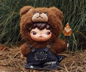 POP MART Hirono Living Wild Fight for Joy Plush Doll 160mm Official Japan - Picture 1 of 3