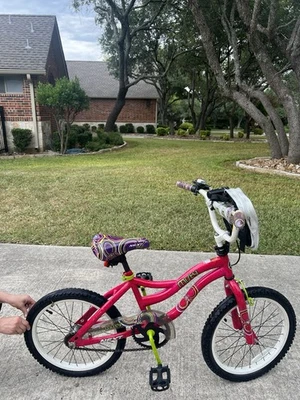 Bicicleta Rosa NEX Niñas - Luz Delantera, Timbre, Trasera - Poco Uso Foto 1 de 4
