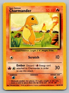 Pokemon TCG Base Set Charmander #46 - Bild 1 von 2