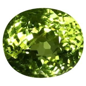 Tormalina verde naturale 1,65 ct taglio ovale (6,93 x 6,14 mm) Mozambico - Foto 1 di 1