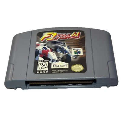F1 Pole Position 64 Nintendo 64 N64 1997 Cartridge Only TESTED WORKING - Image 1 of 4