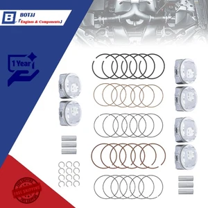 230413CFA0 Engine Piston&Piston Ring Set New For 2011-20 Kia 2010-19 Hyundai - Picture 1 of 12