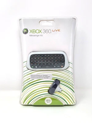 Official Microsoft Xbox 360 Headset & Keyboard Messenger Kit *Brand New, Sealed* - Image 1 of 4