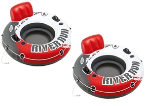 Flotador de agua inflable Intex Red River Run 1 Fire Edition salón deportivo 53 pulgadas di - Imagen 1 de 5