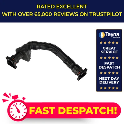 Crank Case Breather Pipe Hose fits BMW 1M Coupe E82 3.0 11 to 12 N54B30A Gates - Image 1 of 4
