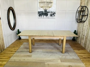 RICHMOND Solid Oak Extending Dining Table. 6-8  Seater Oak Furniture Land - Picture 1 of 15