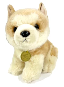 Peluche Miyoni Aurora Tots Shiba Inu perro de peluche realista suave - Imagen 1 de 10