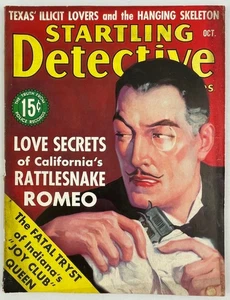 Startling Detective Adventures, October 1936, Vintage True Crime Stories, Pulp - Picture 1 of 9