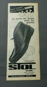 PUB PUBLICITE ANCIENNE ADVERT CLIPPING 150519 / CHAUSSURES APRES SKI STRIKE STOL - Imagen 1 de 1