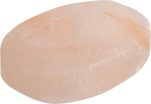 Flacher ovaler Massagestein, rosa Kristall handgeschnitzter Stein für Massagetherapie, Deo - Bild 1 von 12