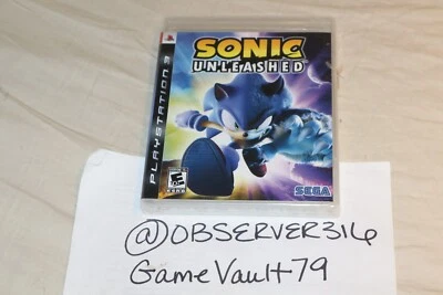 Sonic Unleashed (Sony PlayStation 3, 2008) PS3 NEW SEALED *READ* - Image 1 of 4
