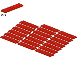 LEGO® - Plates - Red - 3034-01 - 2x8 (20Stk) - Platte - Rot - Bild 1 von 1