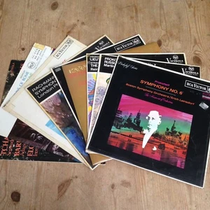 9 x RCA / VICTOR/ VICTOROLA Classical Vinyl LPs 12" - Picture 1 of 9