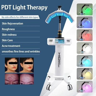 Pro 7 Colors LED Facial Photon Light Therapy PDT Skin Beauty Anti aging Machine - Image 1 of 4