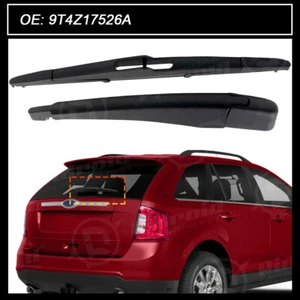 Rear Wiper Arm & Blade for Ford 2007-2014 Edge Back Windshield Windscreen Wiper - Picture 1 of 15