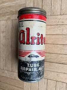 Vintage Alrite Reifenflicken Schlauch Reparaturset Werbedose - Bild 1 von 10