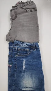 THE CHILDREN'S PLACE AND LEE SET OF 2 DENIM SHORTS GIRLS SIZE 8 - Picture 1 of 5