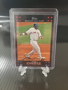 2007 Topps #360 David Ortiz Boston Red Sox Big Papi HOF