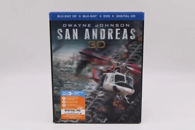 San Andreas 3D (3D/2D Blu-ray Disc, Widescreen) with lenticular Slipcover - Image 1 of 4