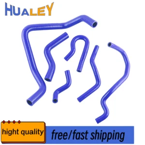 BLUE For 1992-2000 HONDA CIVIC D15 D16 EG EK SILICONE RADIATOR & HEATER HOSE - Picture 1 of 6