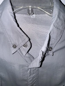 Okuma Button Up Fishing Shirt Men’s Size Large Long Sleeve High Performance - Picture 1 of 12