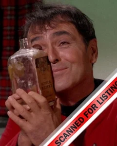 STAR TREK TOS James Doohan as SCOTTY with bottle of Scotch 8X10 PHOTO #1770 - Picture 1 of 1