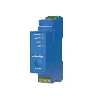 Shelly Pro 1 Relay Switch 16A Smart Wifi Lan Bluetooth, DIN Rail, 3800235268001 - Image 1 of 4