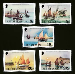 Isle of Man Scott 184 – 188 Deep Sea Fishery Centenary VF MNH OG (20381) - Picture 1 of 1
