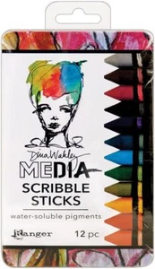 Ranger Dina Wakley Media Scribble Stick, mehrfarbig, Stempel - Bild 1 von 1