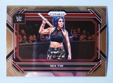 Mia Kim 2023 Panini Prizm WWE Wrestling Trading Card Base #74  RAW DIVA