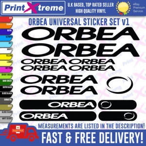 ORBEA BIKES Decal Stickers Vinyl Mountain Cycling MTB BMX top Quality V1 - Picture 1 of 7