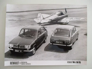 Renault 16 TS Original Foto Werkfoto Pressefoto Photo de press Modelljahr 1972 - Picture 1 of 2